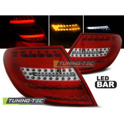 LED BAR ZADNÍ SVĚTLA ČERVENÁ BÍLÁ pro MERCEDES C-KLASA W204 SEDAN 07-10