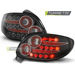 LED ZADNÍ SVĚTLA PEUGEOT 206 10.98- ČERNÁ LED