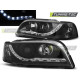Osvětlení PŘEDNÍ SVĚTLA VOLVO S40/V40 02.96-04.00 DAYLIGHT ČERNÁ | race-shop.cz