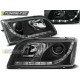 Osvětlení PŘEDNÍ SVĚTLA VOLVO S40/V40 02.96-12.03 DAYLIGHT ČERNÁ | race-shop.cz