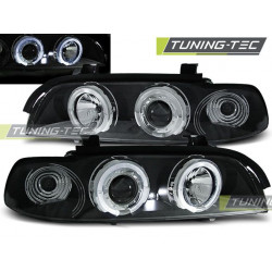 PŘEDNÍ SVĚTLA ANGEL EYES ČERNÁ pro BMW E39 09.95-06.03