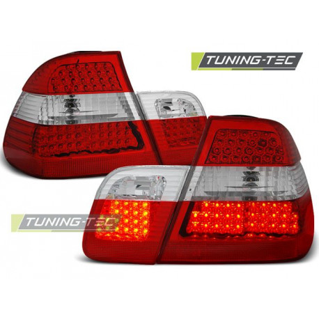 Osvětlení LED ZADNÍ SVĚTLA ČERVENÁ BÍLÉ pro BMW E46 09.01-03.05 SEDAN | race-shop.cz