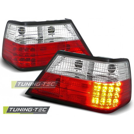 Osvětlení LED ZADNÍ SVĚTLA ČERVENÁ BÍLÉ pro MERCEDES W124 E-KLASA 01.85-06.95 | race-shop.cz
