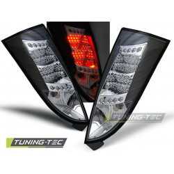 LED ZADNÍ SVĚTLA FORD FOCUS MK1 10.98-10.04 ČERNÁ LED