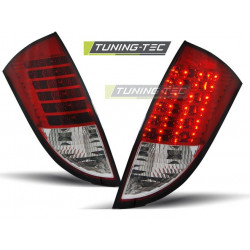 TUNING-TEC LED zadní světla pro FORD FOCUS 1 HB 98-04, červeno-bílá
