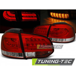 LED BAR ZADNÍ SVĚTLA ČERVENÁ BÍLÁ pro VW GOLF 6 10.08-12