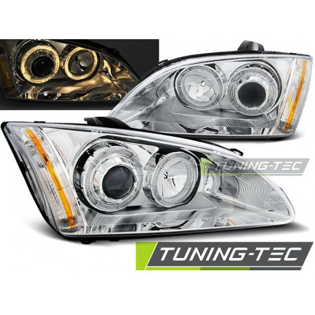 Osvětlení FORD FOCUS II 09.04-01.08 ANGEL EYES CHROM | race-shop.cz