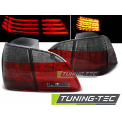 LED TAIL LIGHTS RED SMOKE for BMW E61 04-03.07 TOURING