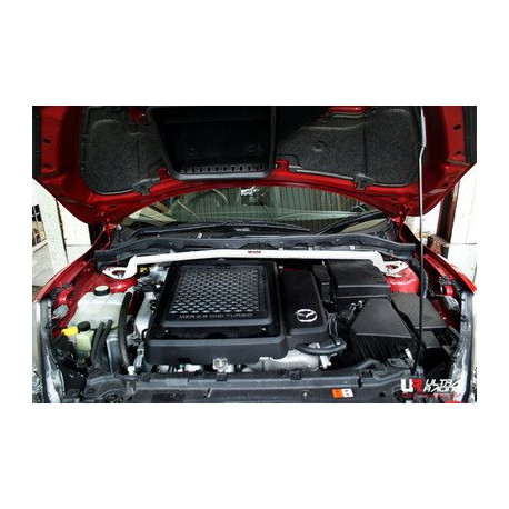 Rozpěry Mazda 3 MPS 09+ UltraRacing Vrchní rozpěra / rozpěrná tyč předních tlumičů 1345 | race-shop.cz