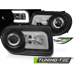 PŘEDNÍ SVĚTLA CHRYSLER 300C 05-10 ČERNÁ TUBE LIGHT