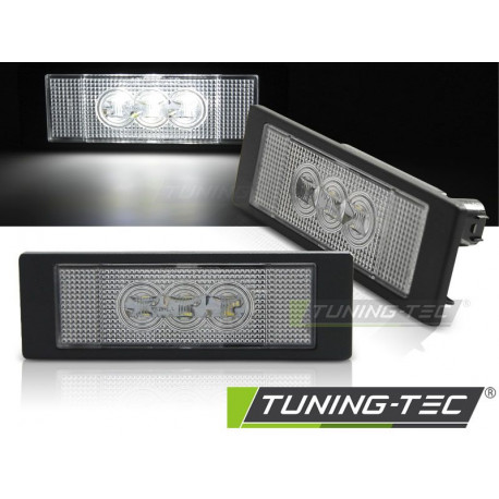 Osvětlení LICENCE SVĚTLA LED 3x ČÍRÁ pro BMW E63/E64/E81/E87/Z4/MINI | race-shop.cz