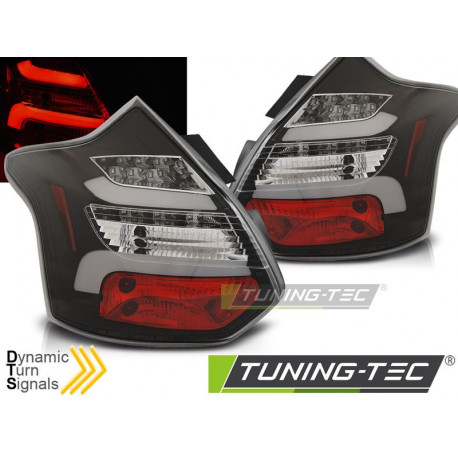 Osvětlení FORD FOCUS 3 11-10.14 HATCHBACK ČERNÁ LED BAR SEQ IND. | race-shop.cz