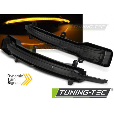 Osvětlení SMĚROVÁ SVĚTLA DO ZRCÁTEK TMAVÁ LED SEQ pro AUDI Q5 12-18 / Q7 09-15 | race-shop.cz