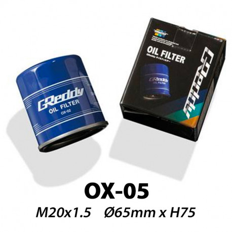 Olejové filtry GREDDY olejový filtr OX-05, M20x1.5, D-65 H-75 | race-shop.cz