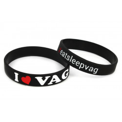 I Love VAG silikonový náramek (Černý)