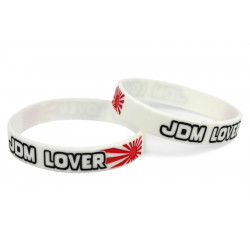 JDM Lover silikonový náramek (Bílý)