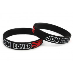 JDM Lover silikonový náramek (Černý)