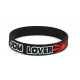 Gumené náramky JDM Lover silicone wristband (Black) | race-shop.cz