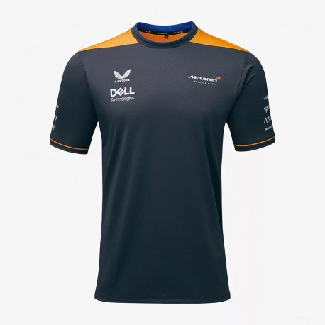 Trička Triko McLaren F1 2022 Teamwear (šedá) | race-shop.cz