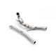 Down pipe, dump pipe Downpipe AUDI A3 8V 1.8 TFSI + SILENCER | race-shop.cz
