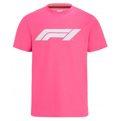 Tričko F1 Logo, růžová