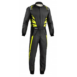 FIA závodní kombinéza SPARCO INFINITY 5.0 TG, šedá/žlutá