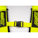 Bezpečnostní pásy a příslušenství 5 bodové sportovní bezpečnostní pásy RACES Motorsport 3" (76mm), neon | race-shop.cz