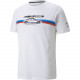 Trička Puma BMW M Motorsport CAR GRAPHIC pánské tričko bílá | race-shop.cz