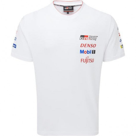 Trička Toyota Gazoo Racing 2022 Men`s Team tričko (bílá) | race-shop.cz