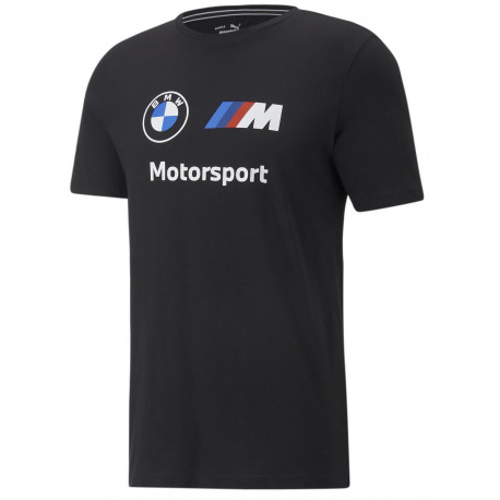 Trička Puma BMW MMS ESS pánské tričko, černá | race-shop.cz