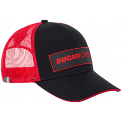 Ducati Racing baseball kšiltovka, černá/červená