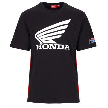 Trička HRC Honda Wing tričko, černá | race-shop.cz