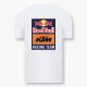 Trička Red Bull KTM Racing Team tričko bílá | race-shop.cz