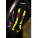 Bezpečnostní pásy a příslušenství 4-bodové bezpečnostní pásy RACES Classic, 2" (50 mm), neon, schválení E8 | race-shop.cz