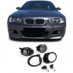 čiré Hmlové svetlá H4 s držiakom (pár) vhodné pro BMW E39 M5 E46 M3