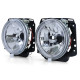 Osvětlení Čirá přední světla Angel Eyes chrom pro VW Golf 2 83-91 | race-shop.cz