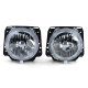 Osvětlení Čirá přední světla Angel Eyes chrom pro VW Golf 2 83-91 | race-shop.cz