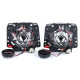 Osvětlení Čirá přední světla Angel Eyes chrom pro VW Golf 2 83-91 | race-shop.cz