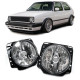 Osvětlení Přední světla tmavé chrom pro VW Golf 2 83-92 | race-shop.cz