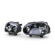 Osvětlení Přední světla tmavé H7 H1 H3 s mlhovkami černá pro VW Golf 4 97-03 | race-shop.cz