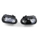 Osvětlení Přední světla tmavé H7 H1 H3 s mlhovkami černá pro VW Golf 4 97-03 | race-shop.cz