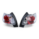 Osvětlení čiré zadné svetlá chrom pro Peugeot 206 hatchback 3 + 5 dver 98-09 | race-shop.cz