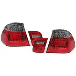 LED zadní světla červená černá facelift vhodné pro BMW 3 series E46 sedan 98-01
