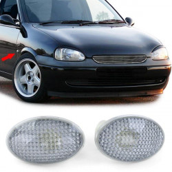 Boční směrovky černá - (pár) pro Opel Corsa B C Tigra A Astra F