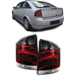 GTS OPC zadní světla červená černá (set) pro Opel Vectra C sedan 02-08