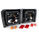 Osvětlení LED Zadné svetlá tmavé černá pro VW Bus Transporter T4 90-03 | race-shop.cz