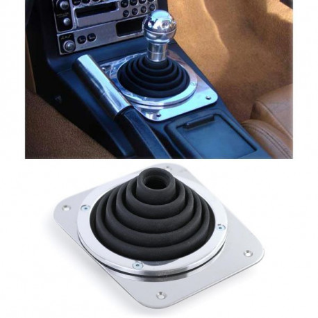 Body kit a vizuální doplňky Manžeta řadicí páky z nerezové oceli TT styl pro Mazda MX 5 NA 89-98 | race-shop.cz