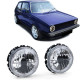 Osvětlení RACES přední světla (Angel Eyes, Crosshair) pro VW Golf 1 + Cabrio, čirá, černá | race-shop.cz
