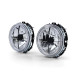 Osvětlení Čirá přední světla Angel Eyes krížom pro VW Caddy I 82-92 + Jetta I 79-84 | race-shop.cz