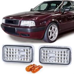 Průsvitné směrovky chrom pro Audi 80 90 100 A6 C4 200 V8